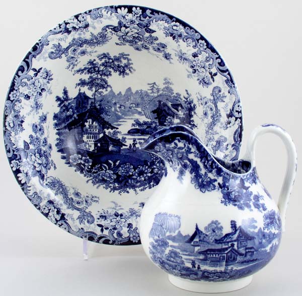 Ewer and Bowl Small c1900